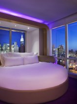 YOTEL New York - VIP King Suite, view from the room at night