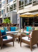 YOTEL Washington DC patio and chairs