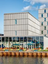 YOTEL Amsterdam - Exterior view from river
