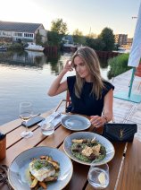 YOTEL Amsterdam - guests dining on the terrace