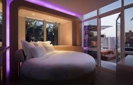 YOTEL New York - Penthouse King Suite at dusk