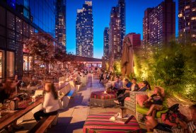 YOTEL New York terrace and bar