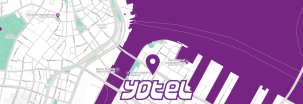 A map of YOTEL Boston in Boston, Massachusetts 