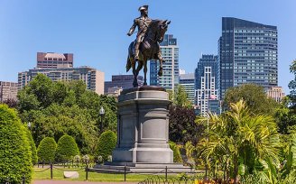 Boston Common statue