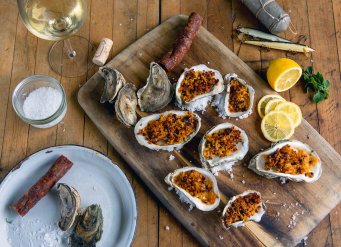 YOTEL Washington DC - Baked mussels platter at Art and Soul