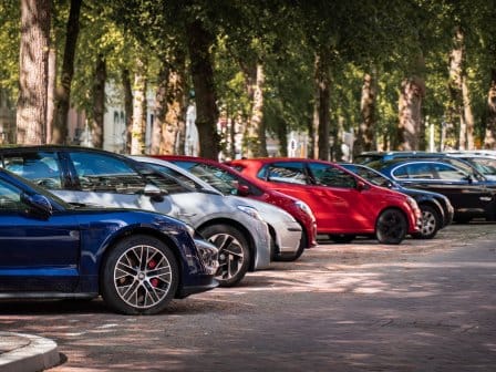Outdoor car parking