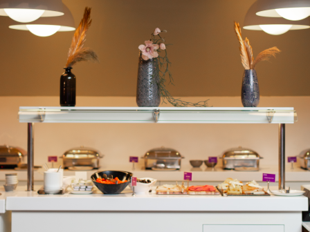 Breakfast buffet at YOTEL Istanbul Airport (landside)