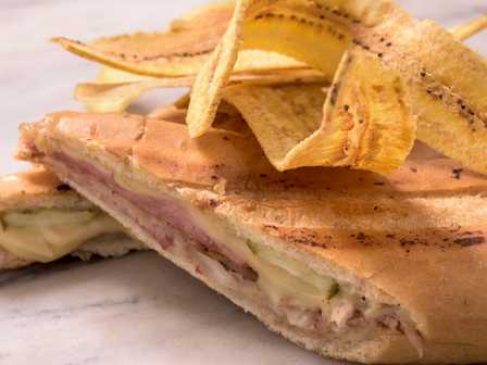 A Cuban sandwich 