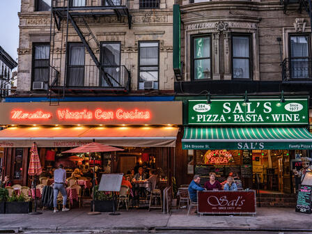 Hells Kitchen restaurants in New York City 