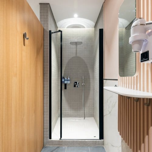 Sleep Cabins by YOTEL Air - shower
