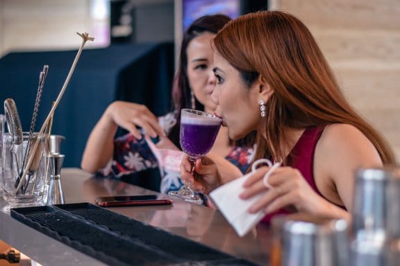 YOTEL Singapore - Ladies Night drinks at Komyuniti