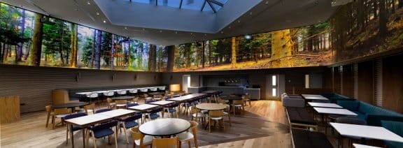 360 degree screening room at YOTEL Edinburgh