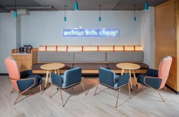 YOTEL Edinburgh public space