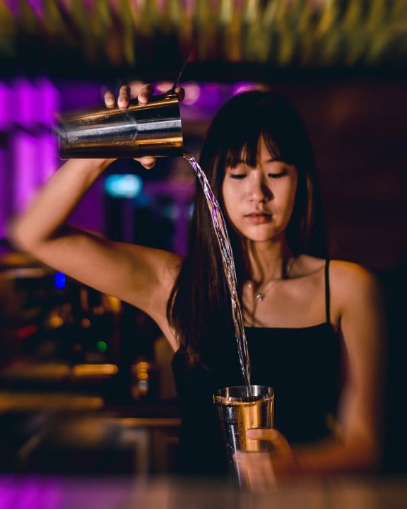 Sheen Yin bar tender at YOTEL Singapore 