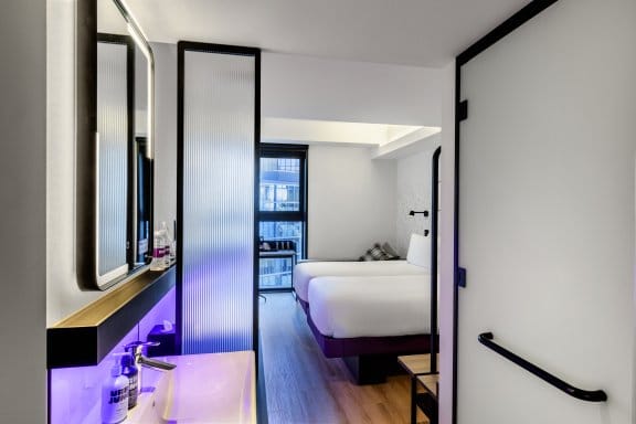 View of First Class Twin room