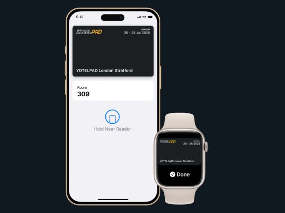 Room Key in Apple Wallet