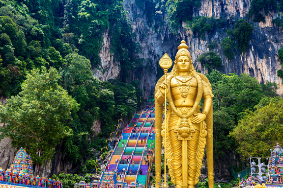 Batu cave near Kuala Lumpur