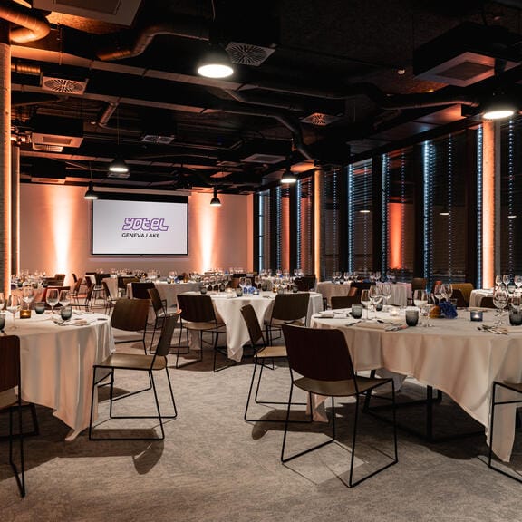 A large banqueting hall 