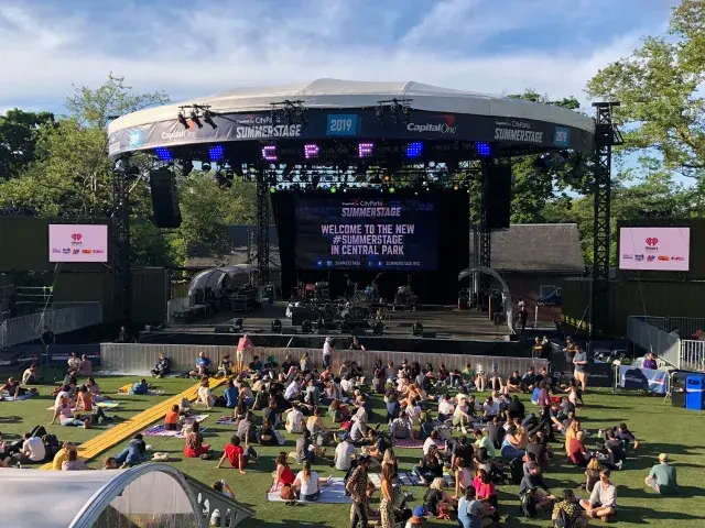 SUMMERSTAGE CONCERTS - CENTRAL PARK 