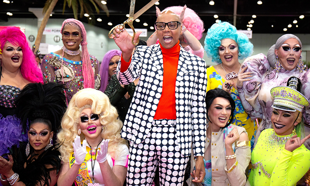 RuPaul and Drag Race cast at DragCon