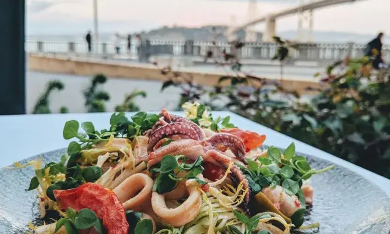 Seafood pasta dish - San Francisco