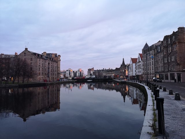 Edinburgh water canal
