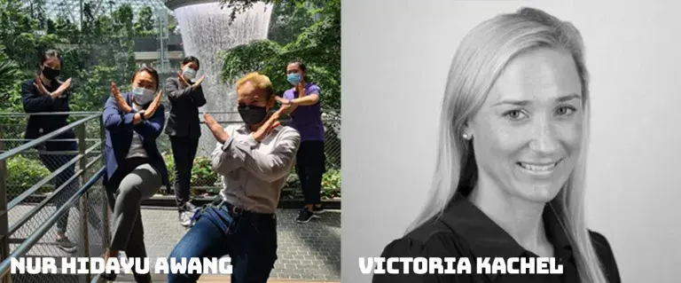 YOTEL Team - Victoria Kachel, Legal Council and Nur Hidayu Awang, General Manager of YOTELAIR Singapore Changi Airport