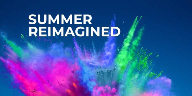 YOFEST banner with Summer Reimagined text