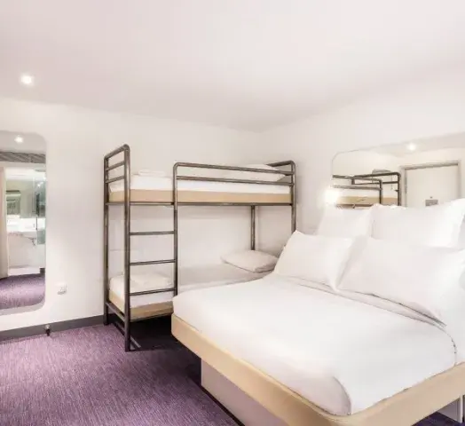 Family Room at YOTELAIR Amsterdam Schiphol