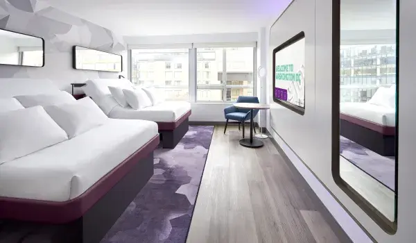 YOTEL Washington DC First Class Two Queens View