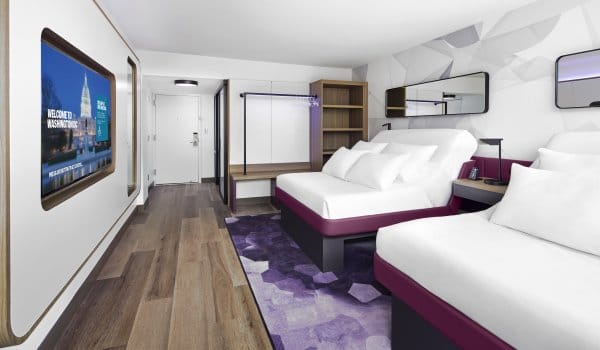 Washington DC First Class Two Queens room