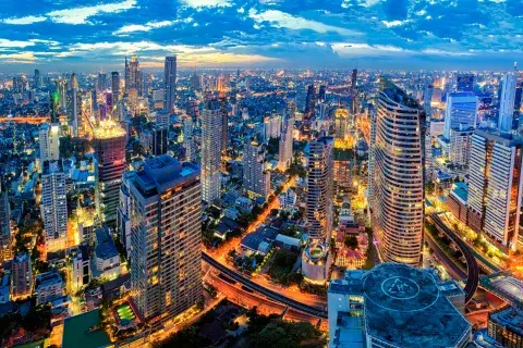 Bangkok skyline